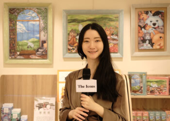 瓊瑤孫女陳可嘉。（攝影：梁軒綾；整理：梁軒綾、沈欣柏）