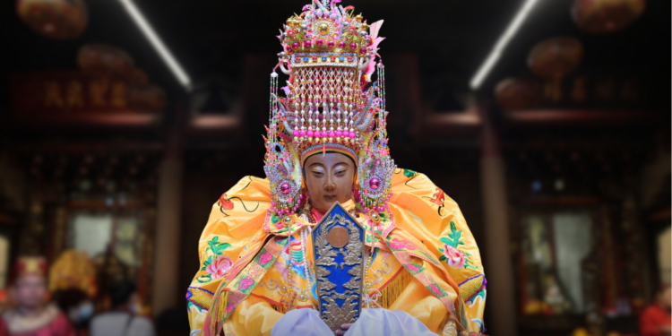媽祖信仰起源於中國福建,湄洲媽祖廟每年吸引成千上萬的信徒前來朝聖,展現了信仰的深厚影響力。(圖:湄洲媽祖祖廟)
