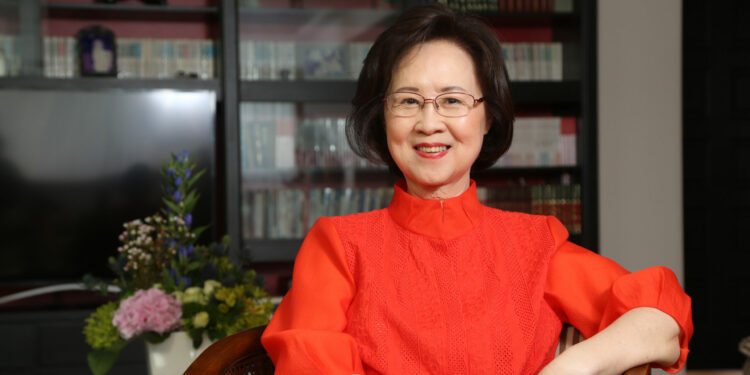 作家瓊瑤。(圖:怡人傳播)