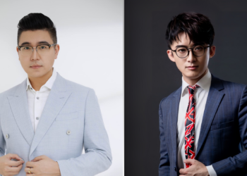 豹變 IP 創始人、豹變學院院長張大豆(左)與 The Icons Media Group 創始人許復(右)。(圖:The Icons)