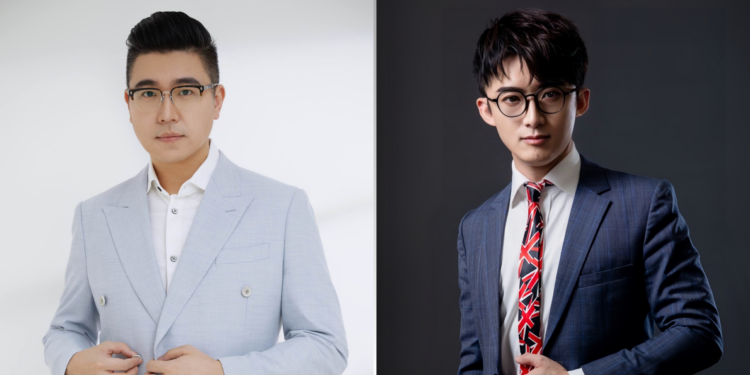 豹變 IP 創始人、豹變學院院長張大豆(左)與 The Icons Media Group 創始人許復(右)。(圖:The Icons)